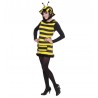 Costume d'abeille avec chapeau pour femme