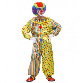Costumes de Clowns Multicolores pour Adultes