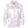 Chemise Disco Années blanche 70