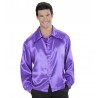 Chemise Disco satin Années 70