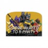 6 Invitations Lego Batman