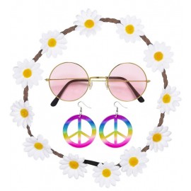 Kit d'accessoires pour fille hippie Woodstock