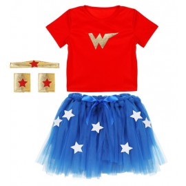 Déguisement Wonder Girl pour Enfant