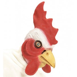 Masque Complet de la Tête d'une Poule