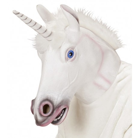 Masque Entier Licorne avec Poils