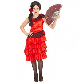 Costumes courts de flamenco pour enfants