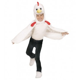 Déguisement de poulet en peluche pour enfants