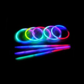 Bracelets Fluorescents Tricolores (100 u.)