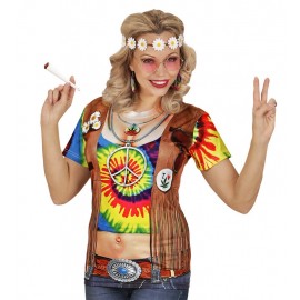 Chemise imprimée Hippie pour femme