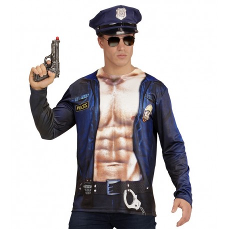 T-Shirt Sexy Police