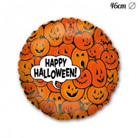 Ballon Happy Halloween Citrouille Mylar 46 cm