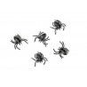 10 araignées en plastique