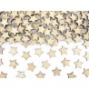 Confettis Etoiles en Bois 2 cm