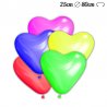 Ballons en Coeur Latex 25cm