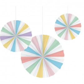 Rosettes de Couleur Pastel