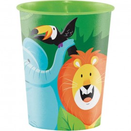 Vaso Animales de la Jungla de Plástico