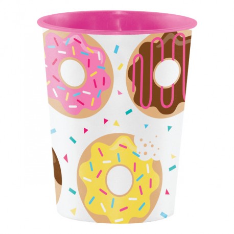 Gobelets Donut en Plastique