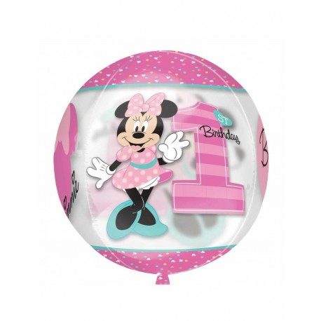 Globo Orbz Minnie 1st Birthday