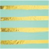16 Serviettes Foil 33 cm