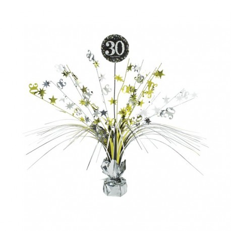 Centre de Table 30 Ans Elegant