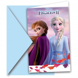 Invitaciones Frozen 2