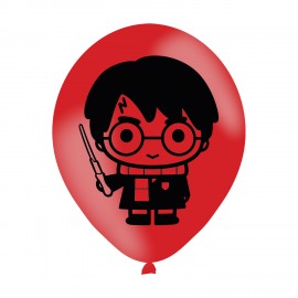 6 Ballons Harry Potter en Latex 27 cm