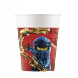 8 Vasos Lego Ninjago 200 ml