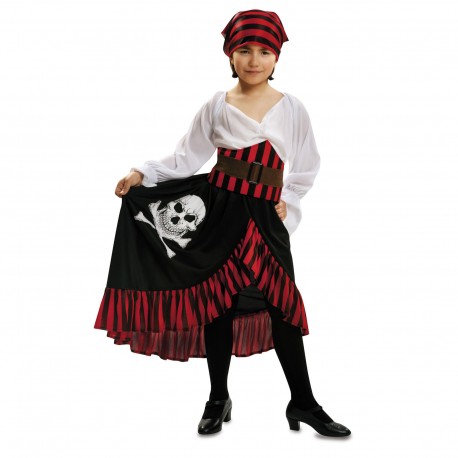 Disfraz de Bandana Pirate Niña Infantil