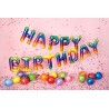 Ballons Happy Birthday de 35 cm
