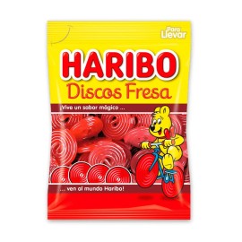 Bonbons Disco Fraise Haribo 80 gr