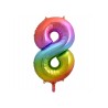 Ballon Mylar Numéro 8 81 cm