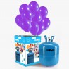 Bouteille d'Hélium Petite avec 30 Ballons Pastels