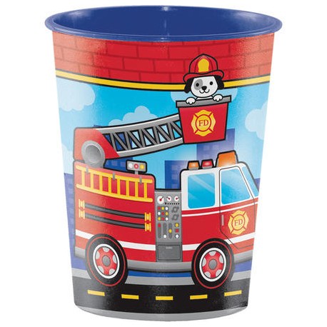 Vaso Bombero de Plástico 0,473 L