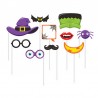 10 Accessoires Photocall Halloween pour Enfants