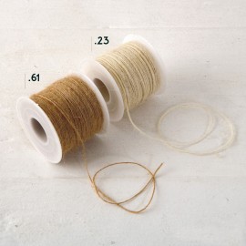 Fil Naturel de Ficelle de Jute 0,5 mm x 100 mts