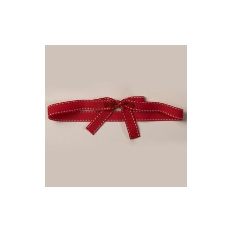 Ruban Rouge Otomán pour Boîte