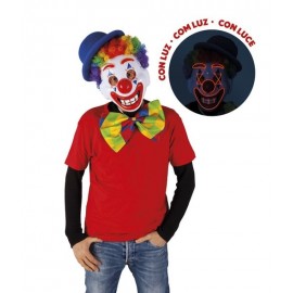 Masque de clown avec lumière