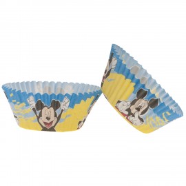 25 Caissettes Mickey Mouse pour Cupcakes