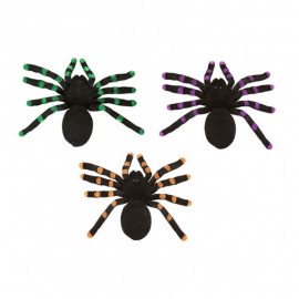 Araignée tachetée à paillettes 24 cm