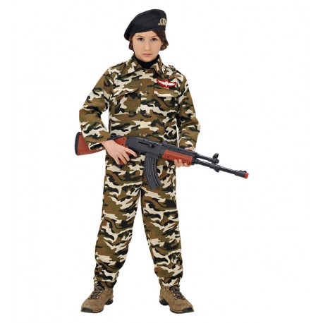 Disfraz de Soldado Camouflage Infantil