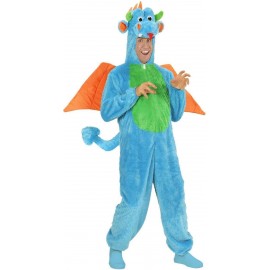 Costume de Dragon en Peluche douce pour Adultes