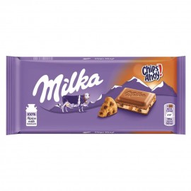 22 tablettes de chocolat Milka Chips Ahoy