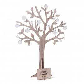 Árbol De Los Deseos Y Joyero Con Placa 29 x 40 cm