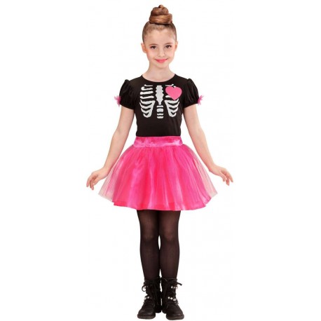 Disfraz de Bailarina Esqueleto Infantil