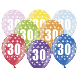 Ballons N° 30 en Latex 30 cm