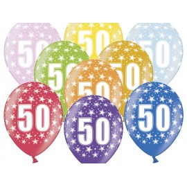 Ballons N° 50 en Latex 30 cm