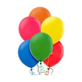 Ballons de Baudruche Ronds Latex 25cm