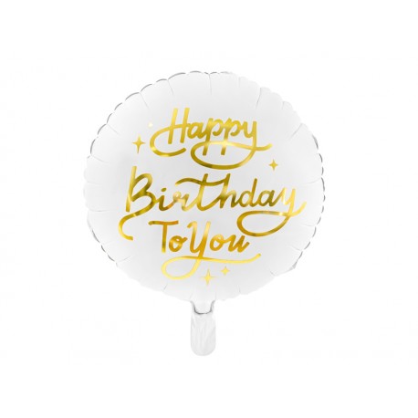 Ballon Happy Birthday To You 35 cm