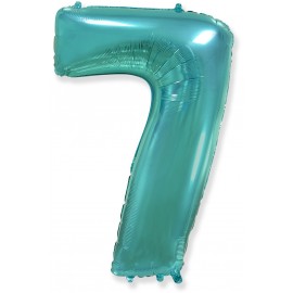 Ballon Mylar Numéro 7 81 cm