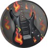 8 Assiettes Rock & Roll 23 cm